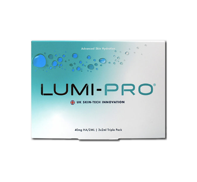 LUMI-PRO Skin booster triple pack aesthetics uk 3x2ml 