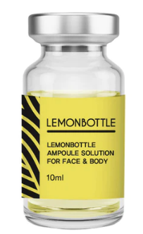 lemon bottle fat dissolving solution, lemonbottle product, 10ml vial
