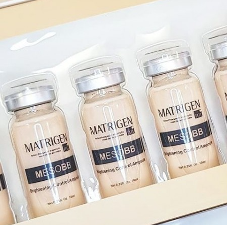 Matrigen BB glow Mesowhite treatment vials