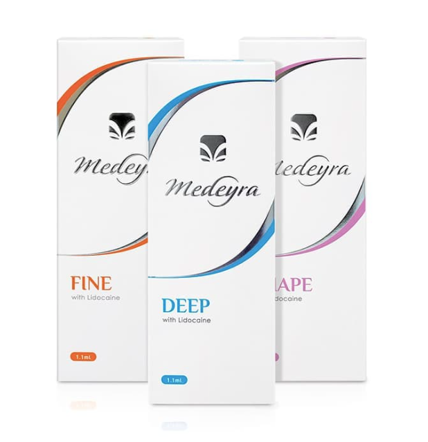 Medeyra Deep, Medeyra  fine, Medeyra shape with Lidocaine 1.1ml
