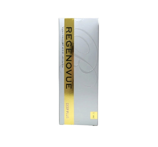 Regenovue Deep Plus Lidocaine 1×1.1mg dermal filler. Buy Aesthetics UK products for professionals by aesthetic distributors, buy bulk Regenovue Deep wholesale