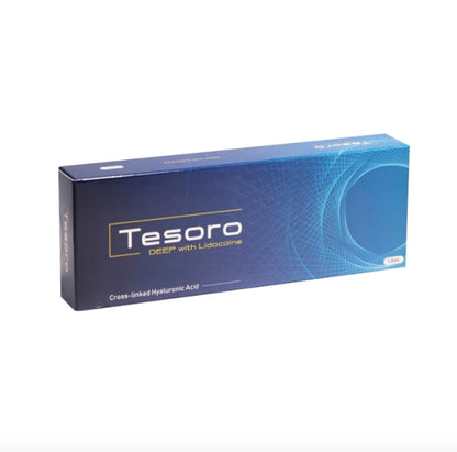 Tesoro Deep, Tesoro with lidocaine 1 x 1.1ml Aesthetics UK Wholesaler Supplier